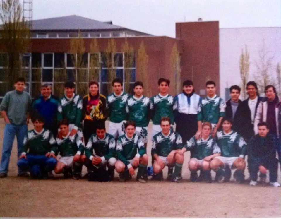 Ancienne photo des fondateurs du club - Génération précédente d'UD Asturiana
